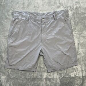 FootJoy FJ Mens Golf Shorts Light Gray W38 Polyester Spandex Casual Lightweight